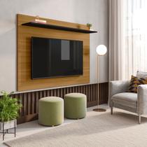 Painel Para TV até 50 Polegadas 1 Prateleira Columbia Espresso Móveis Painel Para TV até 50 Polegadas 1 Prateleira Columbia Espresso Móveis