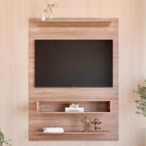 Painel para TV até 50 Polegadas 115cmx157,5cm 1 Nicho Boulevard Yescasa Marrom Amadeirado Montana