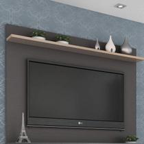 Painel para TV até 50 Polegadas 160CMX120CM 1 Prateleira Benevello Quiditá