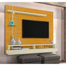 Painel para TV até 50 Polegadas 160cmx135cm Eros Marrom Naturele/Off White