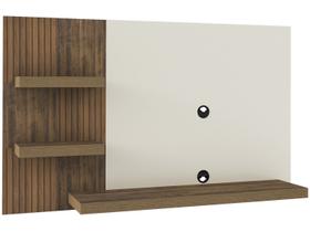Painel para TV Até 50 Polegadas Chess Pinho Ripado/Off White - Artely