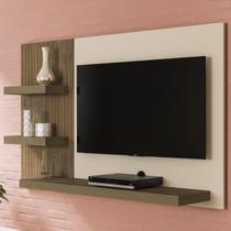 Painel para TV Até 50 Polegadas Chess Pinho Ripado/Off White - Artely Painel para TV Até 50 Polegadas Chess Pinho Ripado/Off White - Artely