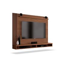 Painel Para Tv Até 50 Polegadas Dijon Ripado C/ Prateleira Naturale Painel Para Tv Até 50 Polegadas Dijon Ripado C/ Prateleira Naturale