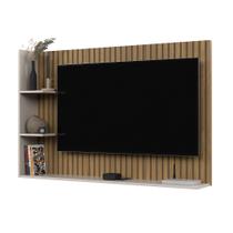 Painel Para TV Até 50 Polegadas Para Sala / Quarto e Área de Lazer Com Nicho e Prateleira Painel Para TV Até 50 Polegadas Para Sala / Quarto e Área de Lazer Com Nicho e Prateleira