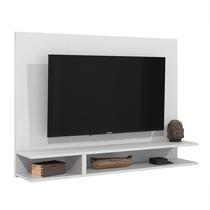 Painel Para TV Até 50 Polegadas Ripado Nicho e Preteleira Modelo Milão