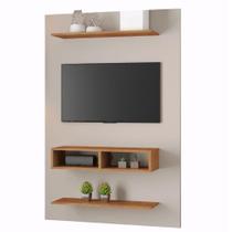Painel Para Tv Até 50 Polegadas Viero Off White / Madeirado Painel Para Tv Até 50 Polegadas Viero Off White / Madeirado