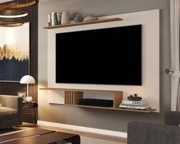 Painel para TV ate 55" + Buffet 4 Pts com Espelho Omega OFF