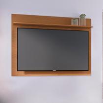 Painel para TV até 55 Polegadas 135cmx99,6cm 1 Prateleira Maia Marrom Freijó