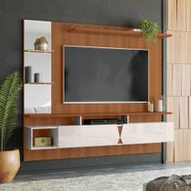 Painel Para Tv Até 55 Polegadas 1,83m Intense Jequitibá Lukaliam Móveis Painel Para Tv Até 55 Polegadas 1,83m Intense Jequitibá Lukaliam Móveis