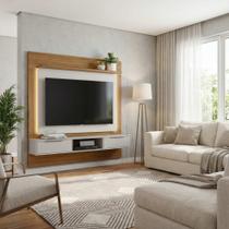 Painel para Tv até 55 Polegadas 2 Portas NT 1280 Notável Móveis Freijó Trend/off White