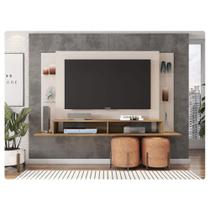 Painel Para TV Até 55 Polegadas Elite Marrom Caemmun Painel Para TV Até 55 Polegadas Elite Marrom Caemmun