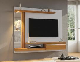 Painel para Tv até 55 Polegadas Led Prateleira de Vidro Denver Painel para Tv até 55 Polegadas Led Prateleira de Vidro Denver