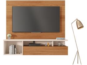 Painel Para TV Até 55 Polegadas Marrom Black Caemmun