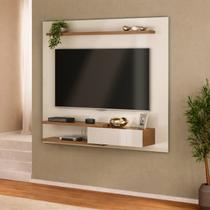 Painel para TV até 55 Polegadas MDF 135cmx120cm Porta e Suporte Monza