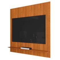 Painel Para TV Até 55 Polegadas Ripado Impressão 3D Avante 1,34m Cedro EDN