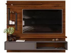 Painel para TV até 60” DJ Móveis New Greco 2 Prateleiras