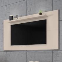 Painel para TV até 60 Polegadas 1 Prateleira Off White Esmeralda 1,58m