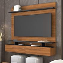 Painel para TV até 60 Polegadas 160cmx156,5cm Nt 1110 Notável Móveis Amarelo Freijó Trend/Preto Painel para TV até 60 Polegadas 160cmx156,5cm Nt 1110 Notável Móveis Amarelo Freijó Trend/Preto