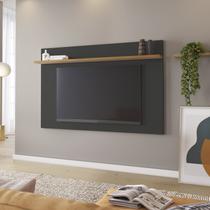 Painel para TV até 60 Polegadas 163,4cmx107,6cm Nt 1190 Preto Tx/Freijo Trend Painel para TV até 60 Polegadas 163,4cmx107,6cm Nt 1190 Preto Tx/Freijo Trend