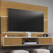 Painel para TV Até 60 Polegadas 2 Portas Dominique Cinamomo/Off White - Pnr Móveis Painel para TV Até 60 Polegadas 2 Portas Dominique Cinamomo/Off White - Pnr Móveis