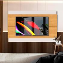 Painel Para TV Até 60 Polegadas Com LED Nature Off White Charm 2.2 Shop JM