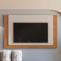 Painel para TV Até 60 Polegadas Freiburgo Off White/Cedro - Pnr Móveis