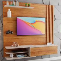 Painel para TV Até 60 Polegadas Grécia Mel/Off White - Viero Móveis