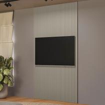 Painel para TV Até 60 Polegadas Ripado Gris Fosco 810006068 - Linea Brasil