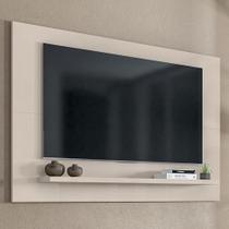 Painel Para Tv Até 60 Polegadas Safira Off White Cor Bege - CASA D