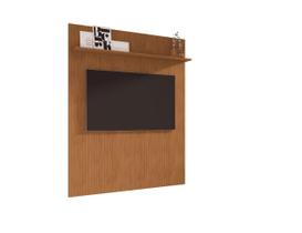 Painel Para Tv Até 60 Polegadas Siena 1 Prateleira Cedro