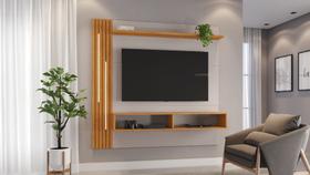 Painel para tv até 65'' agrado com detalhe em led