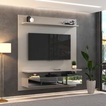 Painel para TV até 65 Polegadas 155cmx165cm 2 Gavetas Espelhadas Bp1061E Foscarini