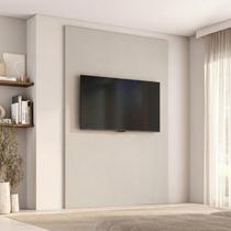 Painel para TV até 65 Polegadas 160CMX250CM Liso Aruá CabeCasa MadeiraOriginals Off White Painel para TV até 65 Polegadas 160CMX250CM Liso Aruá CabeCasa MadeiraOriginals Off White