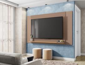 Painel Para Tv Até 65 Polegadas 3 Em 1 Jace Cinza