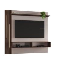 Painel para TV até 65 Polegadas Agrado JCM Móveis Off/Café Soft