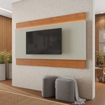 Painel para TV até 65 Polegadas com LED 100% MDF 225cmx130cm Aros