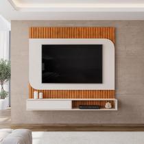 Painel para TV até 65 polegadas com Nichos DJ Móveis Tom Freijó Off White Painel para TV até 65 polegadas com Nichos DJ Móveis Tom Freijó Off White