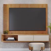 Painel para Tv até 65 Polegadas Egeu 2 Portas Ripado com Led