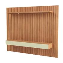 Painel para TV até 65 Polegadas Kira com LED 2 GV Freijó e Off White 223 cm Painel para TV até 65 Polegadas Kira com LED 2 GV Freijó e Off White 223 cm