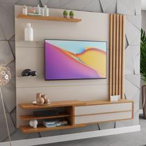 Painel para TV até 65 Polegadas Ripado 1 Porta Basculante Zinder Painel para TV até 65 Polegadas Ripado 1 Porta Basculante Zinder