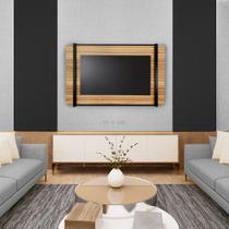 Painel para Tv até 65 Polegadas Ripado Becca Estilo Industrial 180 X 90cm