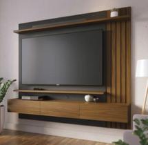 Painel para TV até 70 Polegadas 180cmx162cm 2 Portas Basculantes 2 Prateleiras Juriti Colibri