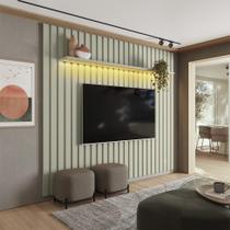 Painel para TV até 70 polegadas French com LED Off White