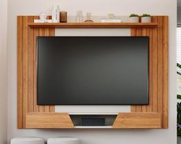 Painel Para TV até 70 Polegadas Santiago c/ 2 Portas 180x135cm Off White - Permóbili