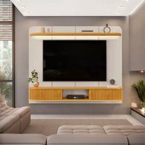 Painel para TV até 75 2 Portas LED DJ Móveis Capri