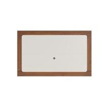 Painel para TV até 75" Oslo 217 cm - Canella c/ Off White Fosco Painel para TV até 75" Oslo 217 cm - Canella c/ Off White Fosco