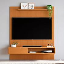 Painel para TV até 75 Polegadas 100% MDF 187cmx219cm Plus Marrom Nature