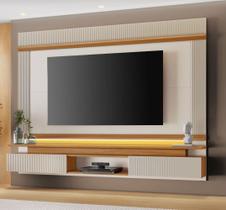 Painel para TV até 75 Polegadas 100% MDF 212,8cmx167,2cm Canelado