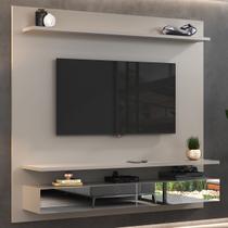 Painel para TV Até 75 Polegadas 2 Gavetas Espelhadas Nude Bp1062e - Foscarini