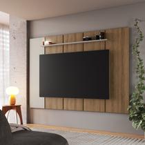 Painel para TV até 75 Polegadas 200cmx136cm Paris Marrom Arenas/Mel Painel para TV até 75 Polegadas 200cmx136cm Paris Marrom Arenas/Mel
